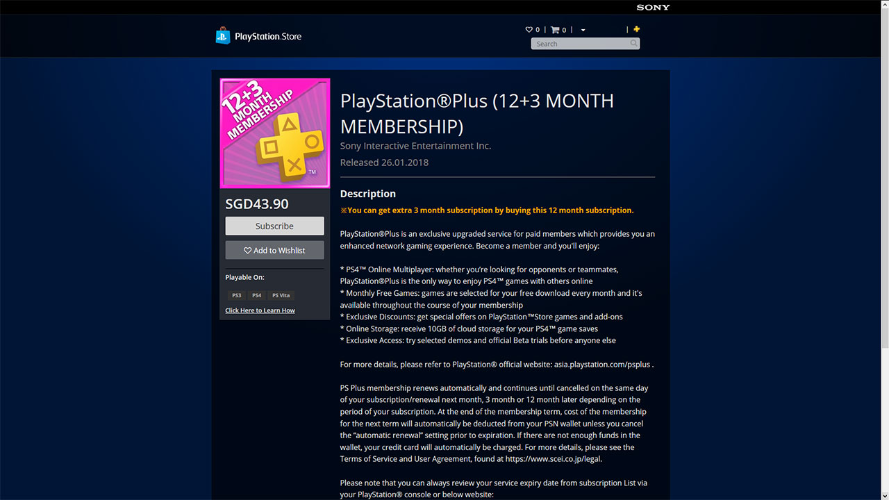 buy playstation plus with wallet
