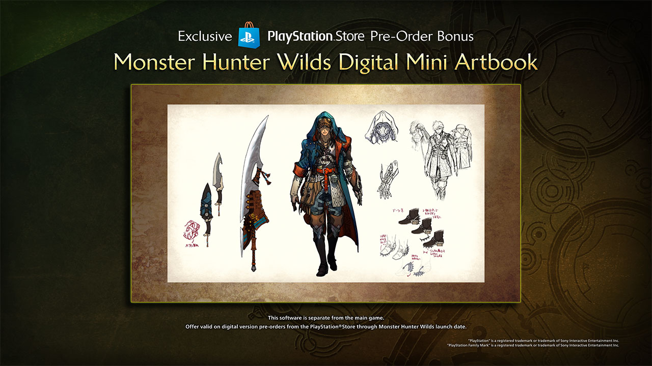 Monster Hunter Wilds Pre-order Editions